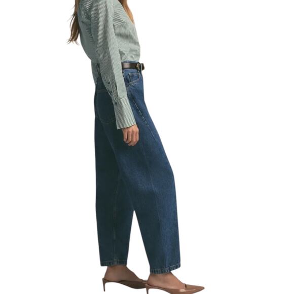 Favorite Daughter NWT Nikki Mid-rise Barrel Leg Ankle Jean-size 29 - Picture 5 of 16